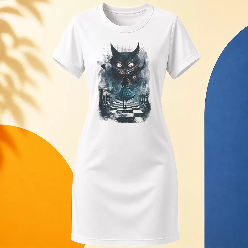 Šaty - Kočka, co tu možná není – The Cat That Might Not Be